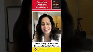Decoding Emotional Intelligence | Preeti Dubey | Strive High Pte Ltd
