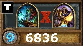 Hearthstone 6836 Rank 20 Shaman vs Paladin!