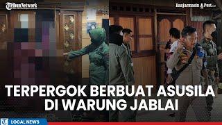 Dua Orang Tanpa Busana Tepergok Satpol PP Kabupaten Balangan di Warung Jablai