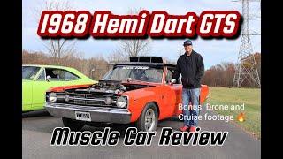 1968 HEMI Dart GTS: Muscle Car Review: Plus, drone and cruise footage