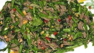 Beef With Mixed Vegetable Recipe | Cambodian Homemade Food