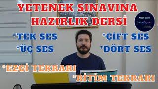 YETENEK SINAVI HAZIRLIK DERSİ - 3. DERS