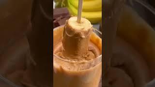 easy chocolate ice cream banana . chocolate banana ice cream at home