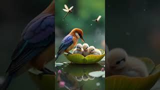 beautiful birds in wild life