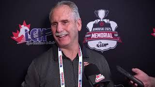 Willie Desjardins | Memorial Cup Game Five Morning Skate