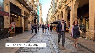 Casco antiguo de LOGROÑO | La capital del vino | Walking tour 4k