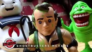 Toy Review: Jada Toys Ghostbusters Metals Venkman & Slimer plus Stay Puft Marshmallow Man