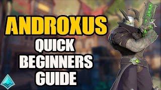 Paladins - Androxus "Quick Beginners Guide!"