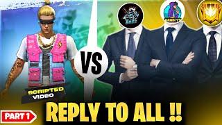 End Of Pig Official @BOSSOFFICIAL99 @BETUYT and ASHIM YT Reply To All