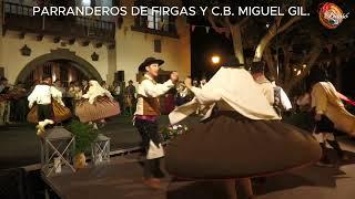 LOS PARRANDEROS DE FIRGAS Y C. B.  MIGUEL GIL. FIRGAS.