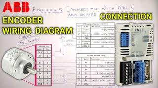 Encoder Connection with ABB VFDs With Wiring Diagram.