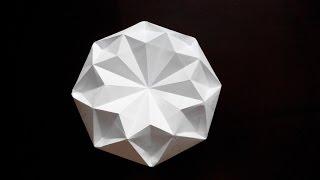 Очень красивый бриллиант оригами (Satoshi Kamiya), Very beautiful diamond origami