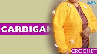 Cardigan Bunne Tarika | Crochet Full Sleeves Cardigan | Nepali Silai bunai Sweater