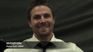 Stephen Amell ARROW Set Visit Interview