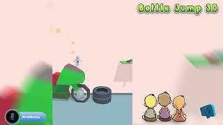 Bottle Jump 3D Gameplay – Android, iOS, Level Up