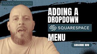 Squarespace Tutorial | How to Add and Style a Dropdown Menu