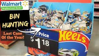 Hot Wheels Bin Hunting at Walmart | Last Case of the Year!