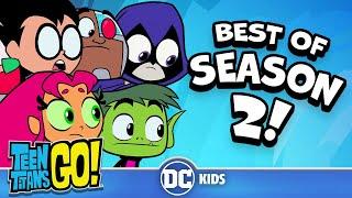 Season 2 BEST Moments! Part 2 | Teen Titans Go! | @dckids