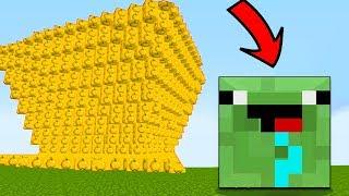 НУБ СЛАЙМ ПРОТИВ ЦУНАМИ ИЗ ЗОЛОТЫХ ЯБЛОК В МАЙНКРАФТ КАК ВЫЖИТЬ MINECRAFT ТРОЛЛИНГ ЗАЩИТА МУЛЬТИК