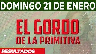 Resultado del sorteo El Gordo de la Primitiva del Domingo 21 de Enero del 2024.