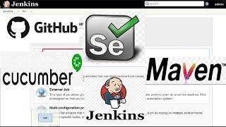 Jenkins Integration with Selenium Cucumber Framework Part-20