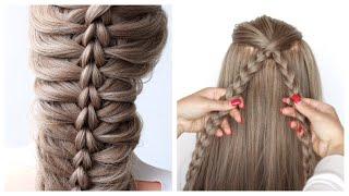  New EASY hairstyle for wedding and party || SCISSOR BRAID || party hairstyle | UPDO hairstyle