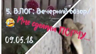 5. Влог: Вечерний обзор/ Что наша-мне сделали ПОРЧУ.../09.05.2018.