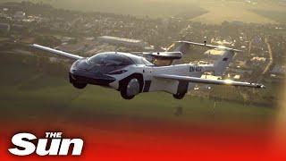 AirCar: Futuristic flying car takes to the sky and completes first inter-city journey