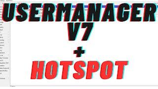 36- Setup User Manager v7 Radius Server  with Hotspot - شرح اليوزر مانجر اصدار 7 مع الهوتسبوت