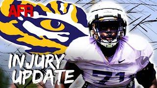 LSU OT Undergoes Surgery; OUT vs. Arkansas | How Tigers O-Line Depth Is Impacted