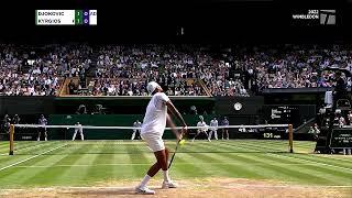 Djokovic vs Kyrgios Wimbledon Final 2022 TennisChannel