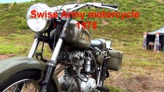 Condor A 350 Swiss Army motorcycle 1975  Schweizer Armee Motorrad