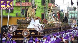 Jesús de Candelaria 2024 y Virgen de Dolores - Barrio Moderno - Jueves Santo en Guatemala