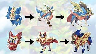 How To Evolve Pokémon - Generation 8 GALAR (Animated Sprites)