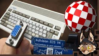 Amiga 600 - Indivision ECS v4 VGA Scandoubler