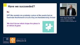 Ethics in AI Colloquium - Provably Beneficial Artificial Intelligence, with Prof Stuart Russel