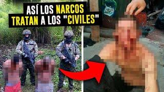 ¡Así son TORTUR4D0S y AS3SlN4D0S los CIVILES por parte de los NARCOS mexicanos!