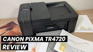 Canon PIXMA TR4720 QUICK REVIEW