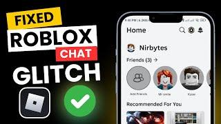 How to Fix Roblox Mobile Chat Glitch | Roblox Mobile Chat Glitch Solution