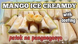 MANGO ICE CREAMDY/CANDY | PATOK PANGNEGOSYO with costing