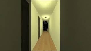 Creepy Nextbot Chasing me In Liminal Hotel Gmod #nextbot #nextbotchasing #gmod