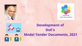 Development of DoE's Model Tender Documents 2021