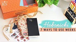 7 WAYS to use HOBONICHI WEEKS in 2019 | Unboxing (sort of)