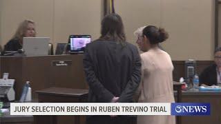 Jury selection begins in Ruben Trevino trial