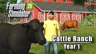 Building the Ultimate Cattle Ranch Year 1 Challenges and Triumphs