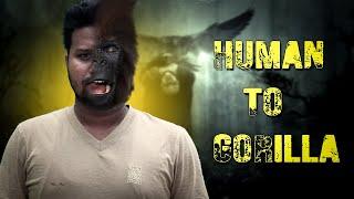 मानव रूपी गोरिल्ला || Human To Gorilla Transition Video || Kinemaster || Jsr ka Londa