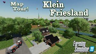 ‘NEW’ (DUTCH) MOD MAP “KLEIN FRIESLAND” TOUR! ON Farming Simulator 22 (Review) PS5.