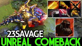 23SAVAGE [Lifestealer] Unreal Comeback with Style Right Click Dota 2