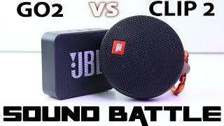 JBL GO2 vs JBL CLIP2 :Sound Battle -The Real Sound Comparison