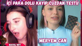 Pqueen - "TAKİP CİHAZI İLE İÇİ PARA DOLU KAYIP CÜZDAN TESTİ!" İzliyor (Meryem Can)